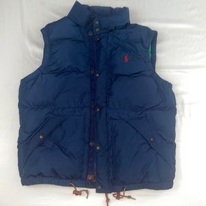 Polo Ralph Lauren Puffer Vest Navy Blue